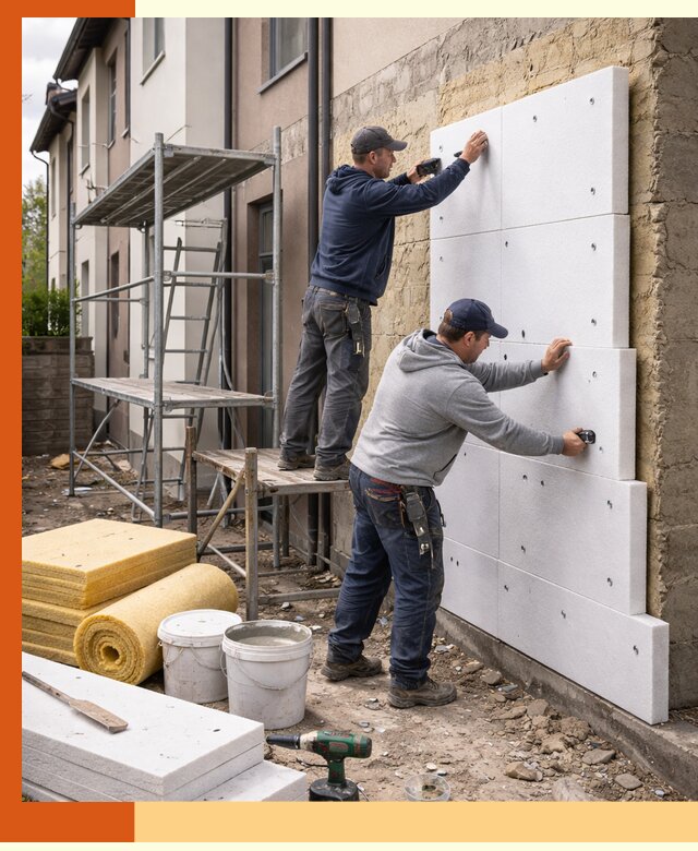 Утепление таунхауса с гарантией комфорта в Биробиджане