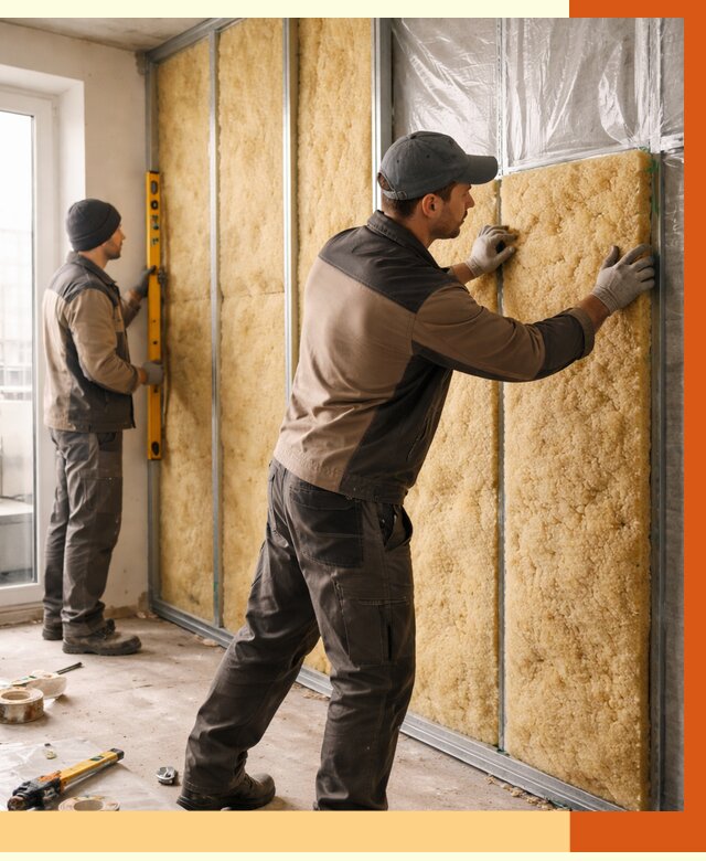 Утепление квартиры изнутри в Биробиджане от 4410 руб. за м2 | Проф. работы ТепломастерБрб