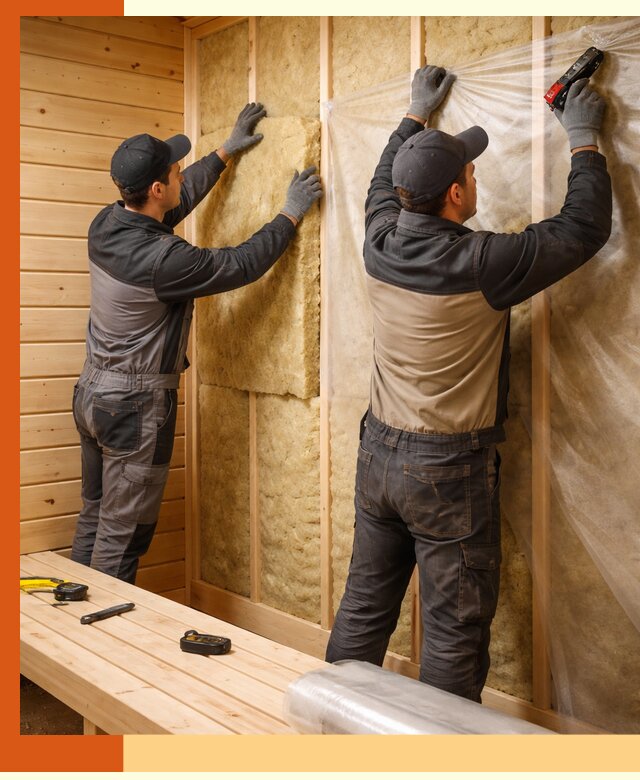 Профессиональное утепление сауны в Биробиджане с гарантиями качества