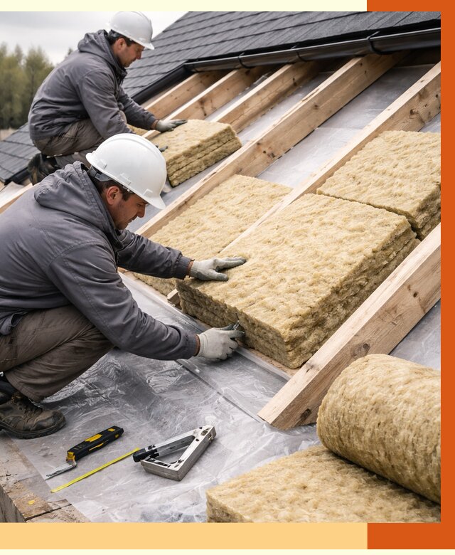 Утепление крыши в Биробиджане от 1876 руб./м2 — комплексное утепление кровли | ТепломастерБрб