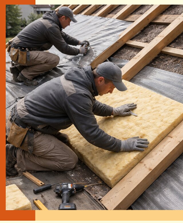 Профессиональное утепление крыши в Биробиджане качественно и надежно