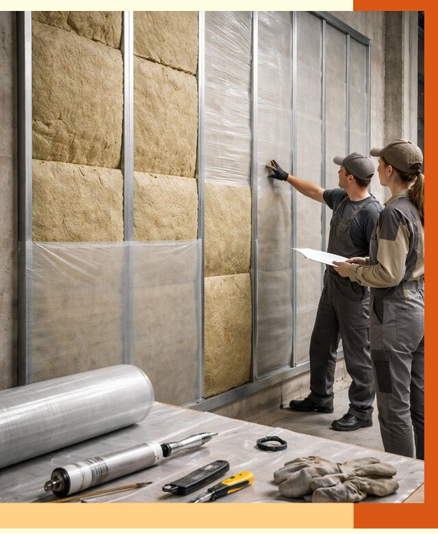 Утепление склада химсырья в Биробиджане от 4562 руб. под ключ | ТепломастерБрб