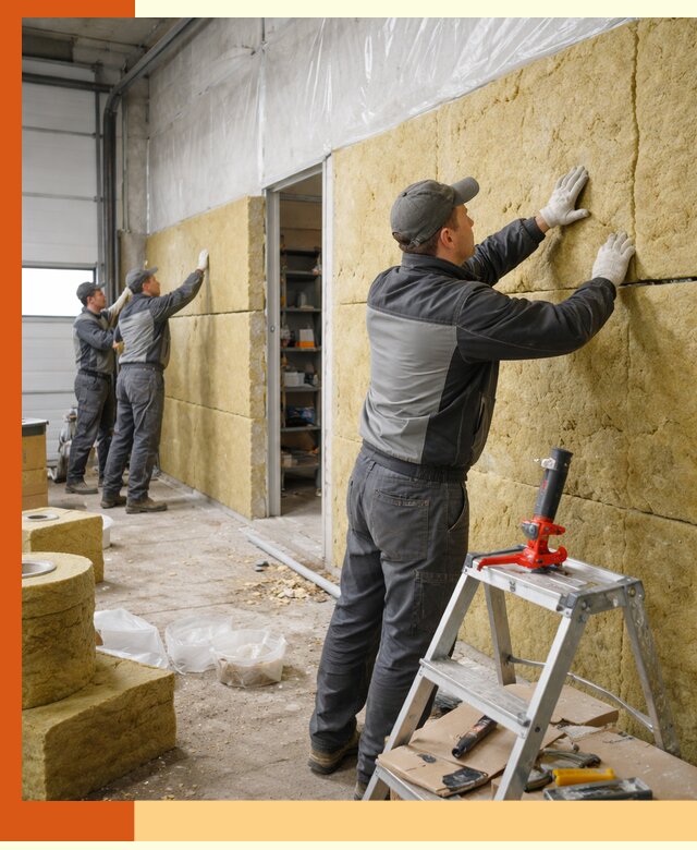 Утепление автосервиса и мастерских в Биробиджане качественно и надёжно