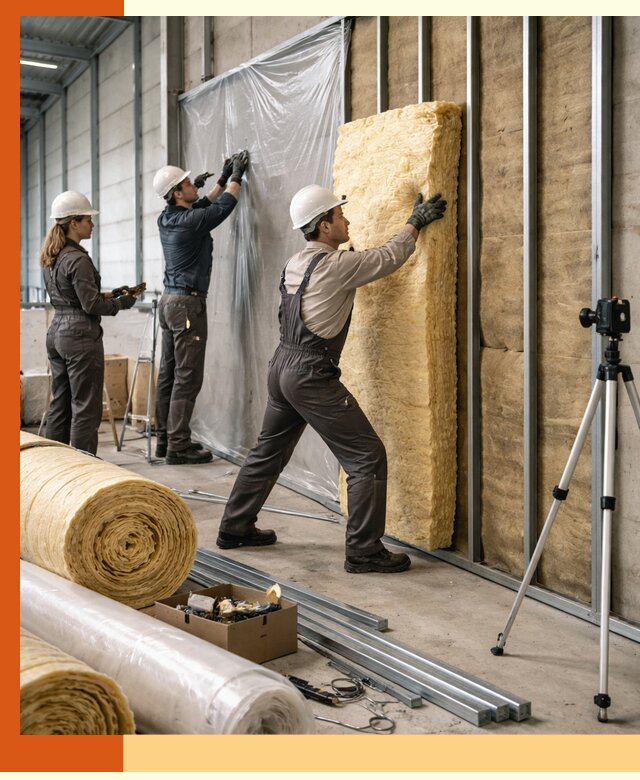 Утепление складского терминала в Биробиджане профессионально и надёжно