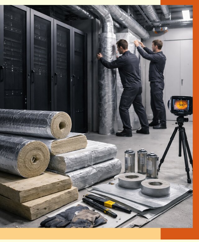 Утепление серверной в Биробиджане от 8617 руб./м² — комплексно под ключ | ТепломастерБрб