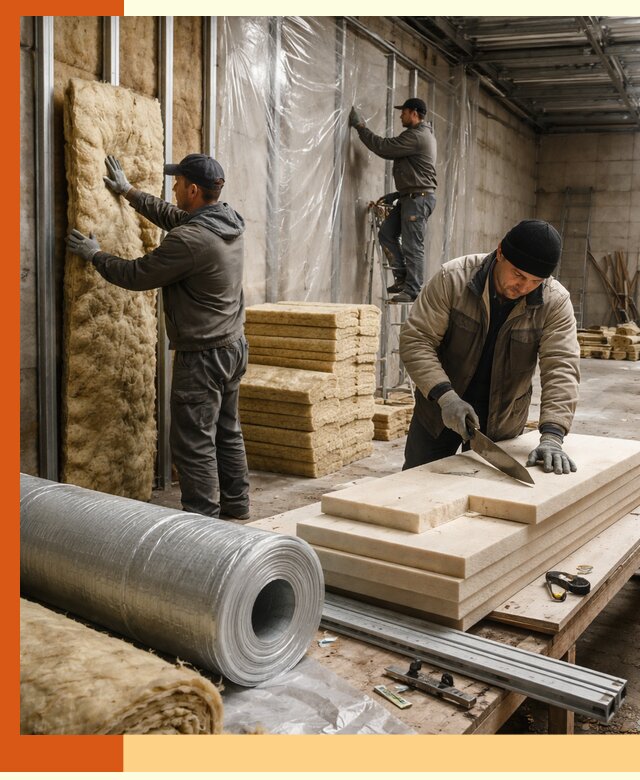 Утепление торгового склада в Биробиджане с энергоэффективными решениями