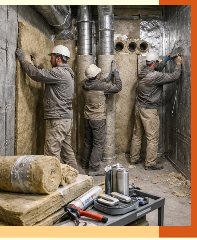 Утепление венткамеры в Биробиджане под ключ от 1470 руб. — профессионально | ТепломастерБрб