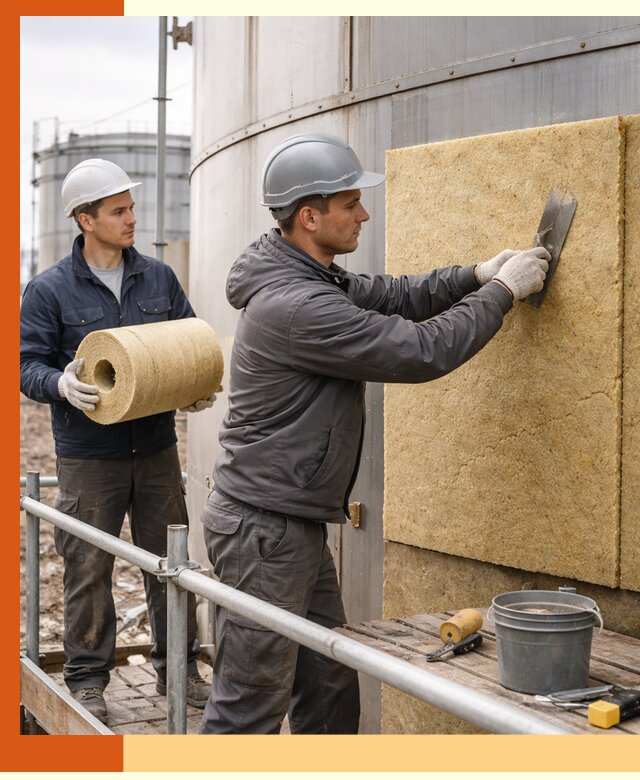 Профессиональное утепление резервуара и теплоизоляция в Биробиджане