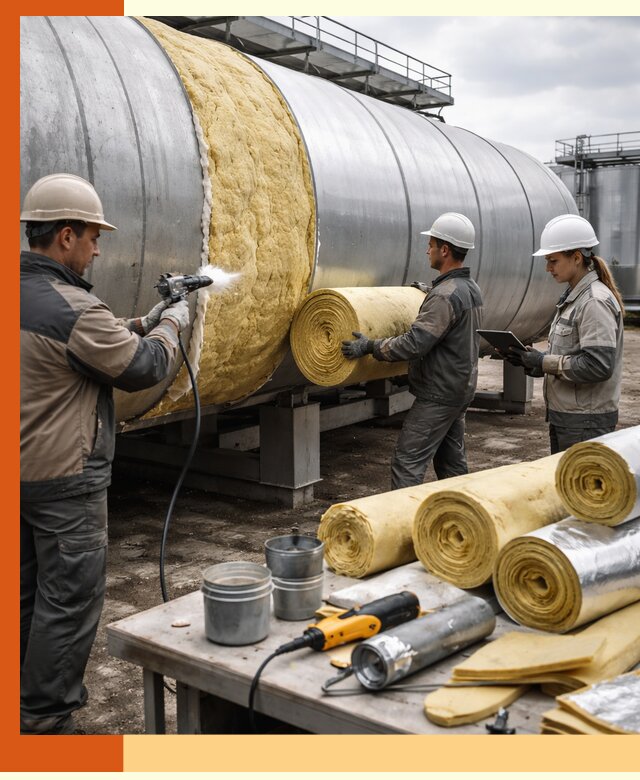 Утепление цистерны в Биробиджане — утеплители и монтаж под ключ
