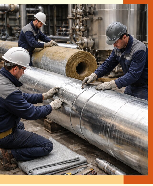 Утепление технологического оборудования в Биробиджане от 4258 руб. за м2 | ТепломастерБрб