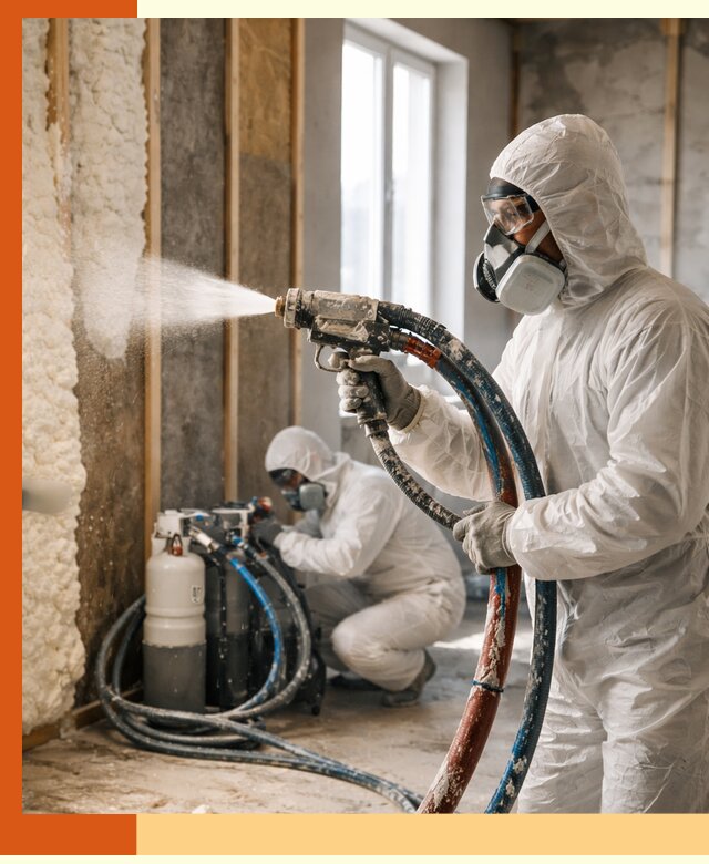 Пенополиуретан напыление для утепления зданий в Биробиджане