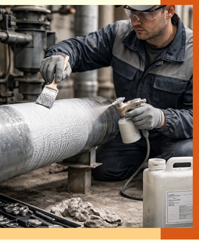 Утепление оборудования жидкой теплоизоляцией в Биробиджане от 4562 руб. | ТепломастерБрб