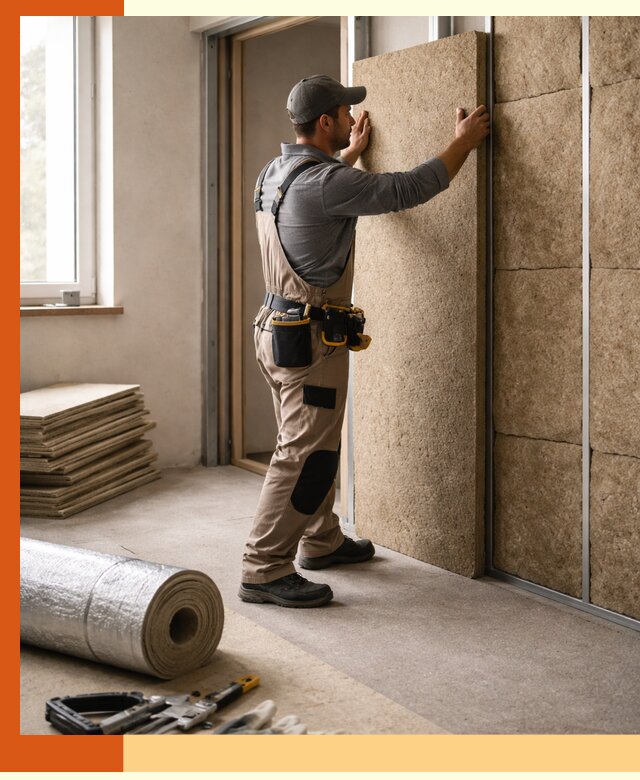 Шумоизоляция дома в Биробиджане — комплексная защита от шума