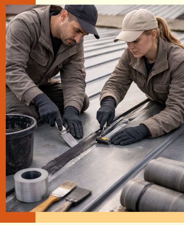 Гидроизоляция фальцевой кровли в Биробиджане качественно и надежно