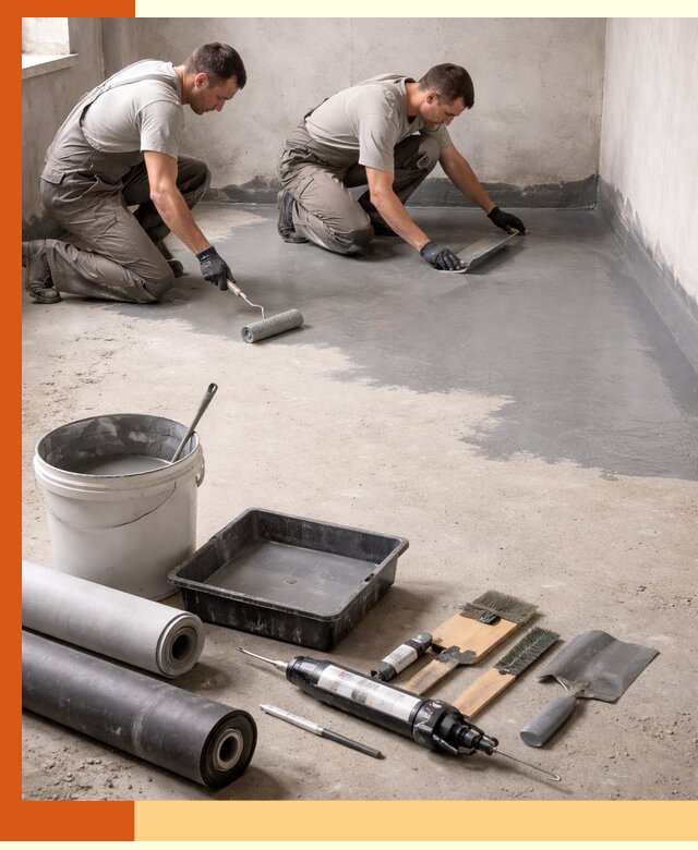 Гидроизоляция пола в Биробиджане — надежная защита от влаги и протечек