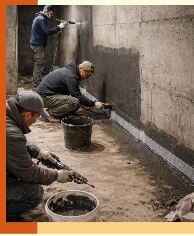 Гидроизоляция подвала в Биробиджане — комплексная защита от влаги