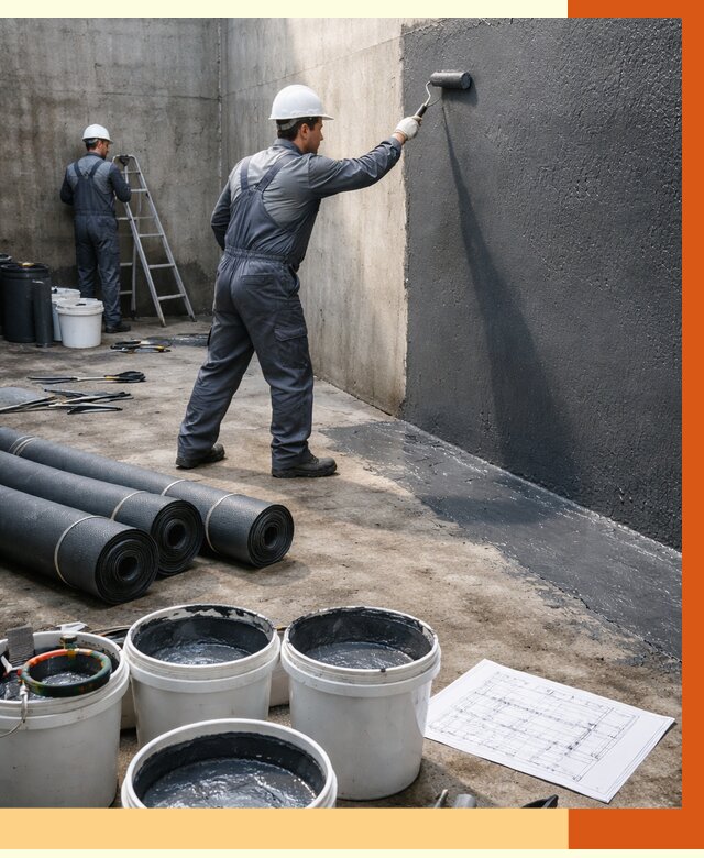 Гидроизоляция резервуара в Биробиджане от 121656 руб. под ключ | ТепломастерБрб