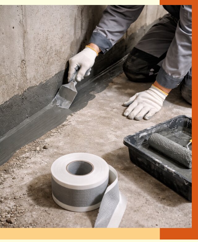 Гидроизоляция швов и герметизация стыков в Биробиджане от 1267 руб. | ТепломастерБрб