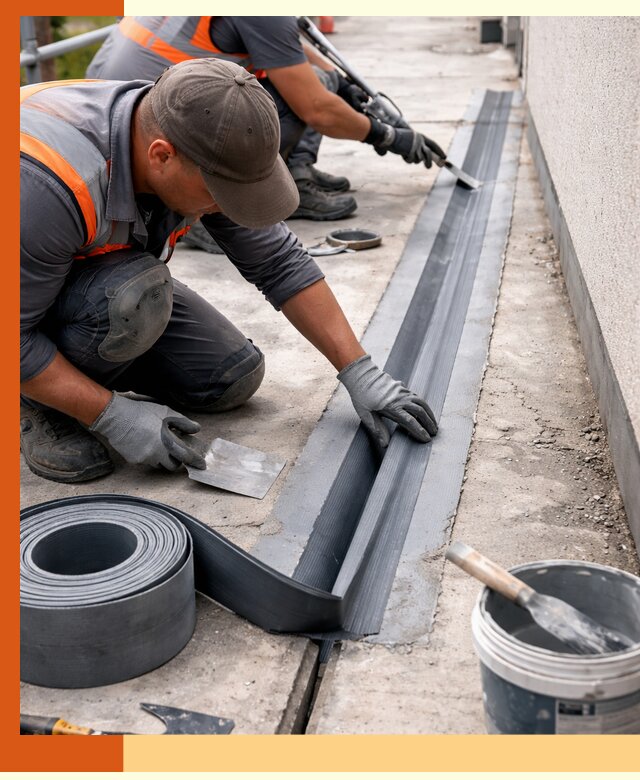 Гидроизоляция деформационного шва в Биробиджане профессионально и надежно