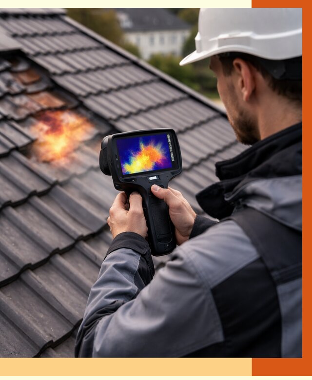 Тепловизионное обследование кровли в Биробиджане от 4562 руб. — ТепломастерБрб под ключ