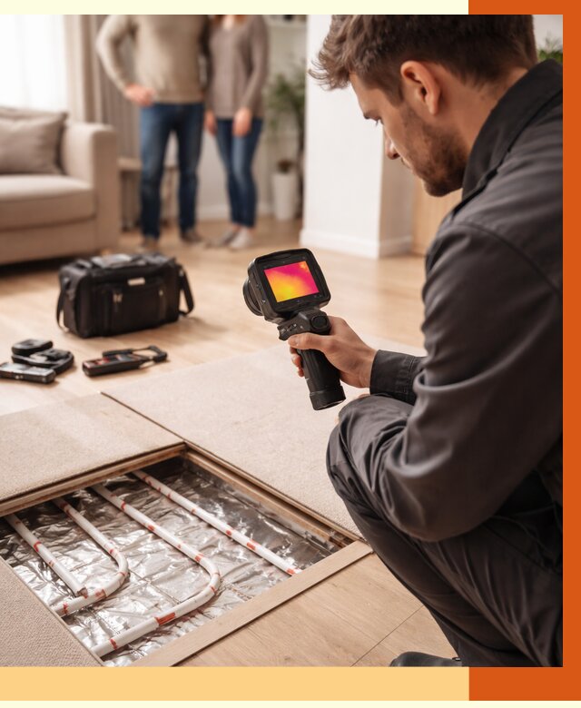 Тепловизионное обследование теплого пола в Биробиджане от 4562 руб. — ТепломастерБрб