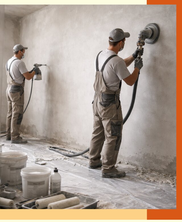 Подготовка поверхности под напыление в Биробиджане от 1217 руб. — ТепломастерБрб