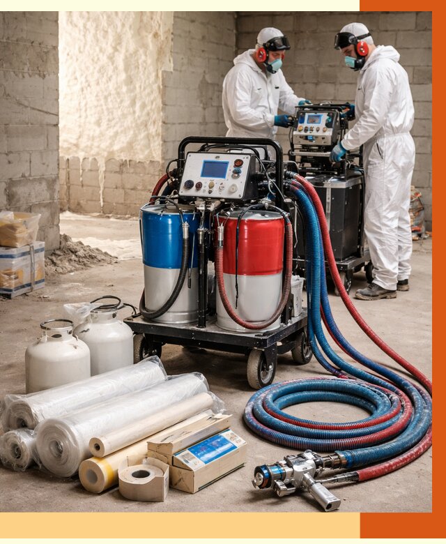 Аренда установки для напыления ППУ в Биробиджане от 35483 руб. | ТепломастерБрб